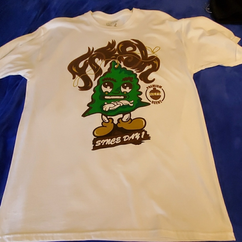 Neff size Large White fresh since day one TShirt
